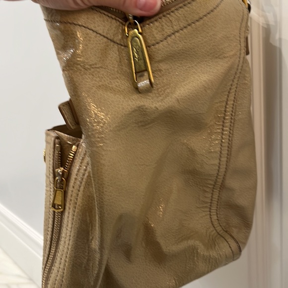 Yves Saint Laurent Downtown Patent leather tote - Picture 2 of 15